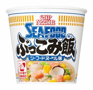 【送料無料】★まとめ買い★　日清食品　カップヌードル　シーフードヌードルぶっこみ飯　９４Ｇ　×6個【イージャパンモール】