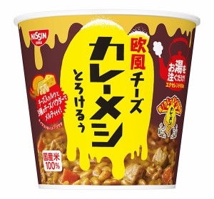 ★まとめ買い★　日清欧風チーズカレーメシ とろけるぅ　101ｇ　×6個【イージャパンモール】