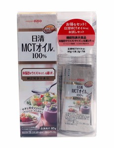 ★まとめ買い★　日清オイリオ　ＭＣＴオイル１００％お試しセット　85ｇ＋（2ｇ×7本）　×6個【イージャパンモール】