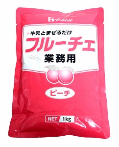 【送料無料】★まとめ買い★　ハウス　フルーチェ業務用（ピーチ）　１ｋｇ　×6個【イージャパンモール】