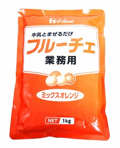 ★まとめ買い★　ハウス　フルーチェ業務用（ミックスオレンジ）　１ｋｇ　×6個【イージャパンモール】