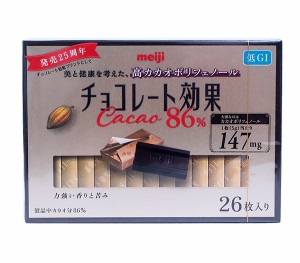 ★まとめ買い★　明治　チョコレート効果 カカオ86％　26枚入　×6個【イージャパンモール】