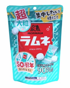 【送料無料】★まとめ買い★　森永製菓　超大粒ラムネ　60ｇ　×6個【イージャパンモール】