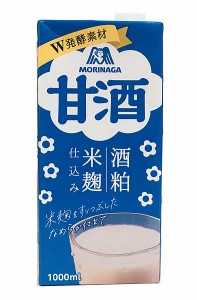 ★まとめ買い★　森永製菓　甘酒　１０００ｍｌ紙パック　　×6個【イージャパンモール】