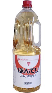 【送料無料】★まとめ買い★　ミツカン　ほんてり　みりん調味料　ボトル　１．８Ｌ　×6個【イージャパンモール】