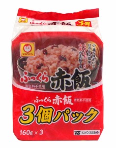 【送料無料】★まとめ買い★　東水　ふっくら赤飯　１６０ｘ３Ｐ　×8個【イージャパンモール】