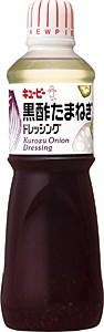 ★まとめ買い★　QP　黒酢たまねぎドレッシング　1L　　×9個【イージャパンモール】