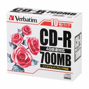 ★まとめ買い★三菱化学メディア　◎CD-R(Data)P-Cyanine　SR80PP10　×10個【返品・交換・キャン...