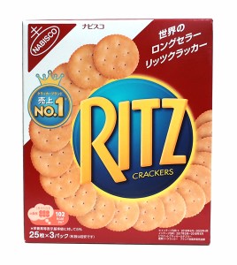 【送料無料】★まとめ買い★　モンデリーズジャパン　ナビスコ　リッツクラッカーＬ　247ｇ　×10個【イージャパンモール】