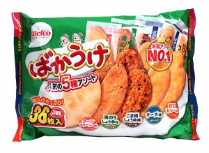 【送料無料】★まとめ買い★　栗山　Fばかうけアソート　36枚　×10個【イージャパンモール】