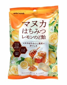 ★まとめ買い★　アトリオン製菓　マヌカはちみつレモンのど飴　63ｇ　×10個【イージャパンモール】