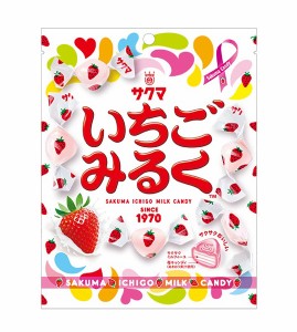 ★まとめ買い★　サクマ製菓　いちごみるく　８３ｇ　×10個【イージャパンモール】