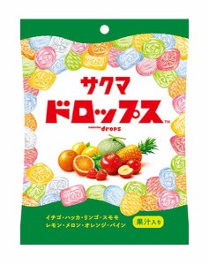 【送料無料】★まとめ買い★　サクマ製菓　袋入りドロップス　105ｇ　×10個【イージャパンモール】