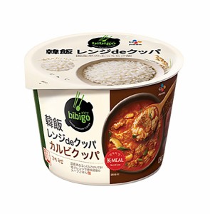 【送料無料】★まとめ買い★　ＣＪ　bibigo　韓飯レンジdeクッパ カルビクッパ　171.4ｇ　×12個【イージャパン...