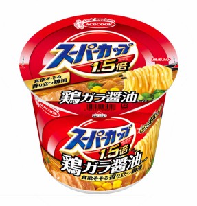 ★まとめ買い★　エース　スーパーカップ１．５倍　しょうゆ１０９ｇ　×12個【イージャパンモール】