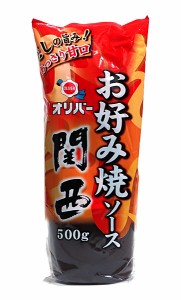 ★まとめ買い★　オリバー　お好み焼ソース　関西　５００ｇ　×12個【イージャパンモール】