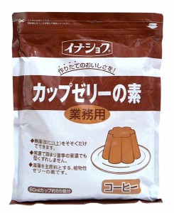 【送料無料】★まとめ買い★　伊那　カップゼリーの素 コーヒー　600g　×12個【イージャパンモール】