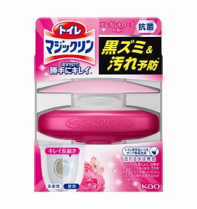 ★まとめ買い★　トイレマジックリン　流すだけで勝手にキレイ　エレガントローズ　本体　８０ｇ　×12個【イージャパンモール】