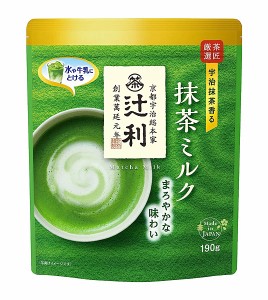 ★まとめ買い★　片岡物産 辻利抹茶ミルク 190G　×12個【イージャパンモール】