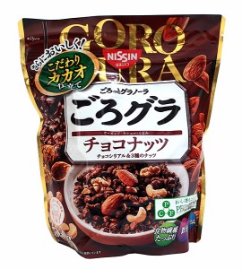 【送料無料】★まとめ買い★　日清シスコ　ごろグラチョコナッツ　360ｇ　×12個【イージャパンモール】