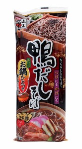 ★まとめ買い★　五木食品　鴨だしそば　２人前たれ付き　228ｇ　×12個【イージャパンモール】