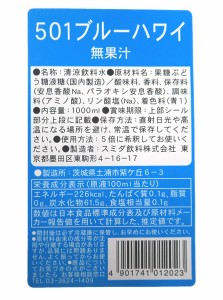 ★まとめ買い★　スミダ　501ブルーハワイ　　1Ｌ　×12個【イージャパンモール】