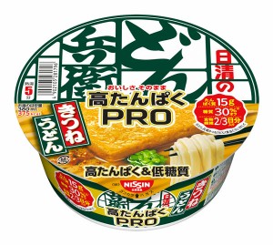 【送料無料】★まとめ買い★　日清どん兵衛ＰＲＯ高たんぱく＆低糖質キツネウドン　88g　×12個【イージャパンモール】