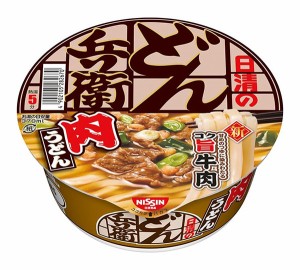 【送料無料】★まとめ買い★　日清のどん兵衛　肉うどん　86ｇ　×12個【イージャパンモール】