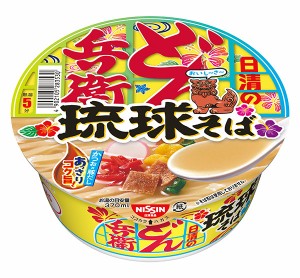 【送料無料】★まとめ買い★　日清のどん兵衛　琉球そば　79ｇ　×12個【イージャパンモール】