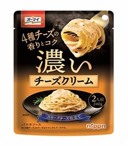 ★まとめ買い★　ニップン　オーマイ　濃いチーズクリーム　240ｇ　×12個【イージャパンモール】