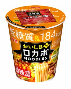 ★まとめ買い★　明星　ロカボNOODLESおいしさプラス ピリ辛酸辣湯　５８Ｇ　×12個【イージャパンモール】