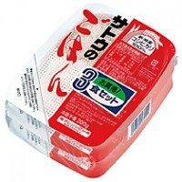 【送料無料】★まとめ買い★　サトウ食品　新潟県産コシヒカリ　３食セット　２００ｇ＊３　×12個【イージャパンモール】