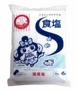 ★まとめ買い★　ジャパンソルト　食塩　１ｋｇ　×24個【イージャパンモール】