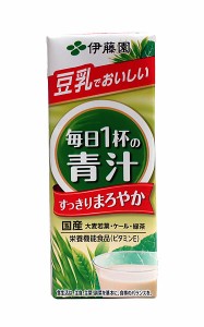 ★まとめ買い★　伊藤園　毎日１杯の青汁　紙パック　２００ｍＬ　×24個【イージャパンモール】