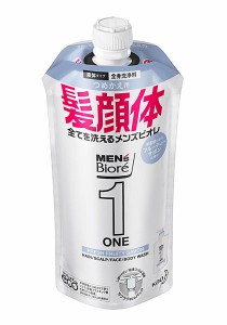 ★まとめ買い★　ＭビオレワンＡＩＯサボン　詰替　３４０ｍｌ　×24個【イージャパンモール】