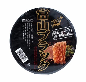 【送料無料】★まとめ買い★　寿がきや　全国麺めぐり富山ブラックラーメン　１０８ｇ　×24個【イージャパンモール】