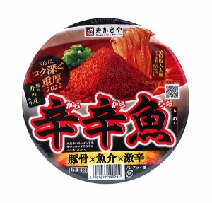 ★まとめ買い★　寿がきや　麺処井の庄監修辛辛魚らーめん　１３６ｇ　×24個【イージャパンモール】