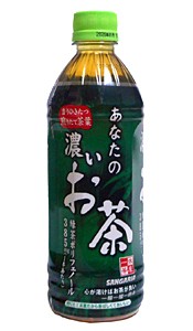 【送料無料】★まとめ買い★　サンガリアあなたの濃いお茶　５００ｍｌ　×24個【イージャパンモール】