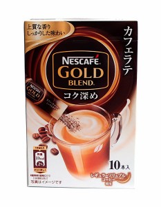 ★まとめ買い★　ネスレ日本　ゴールドブレンドコク深めスティックコーヒー　１０Ｐ　×24個【イージャパンモール】