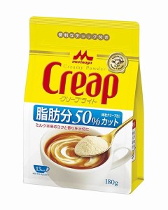 ★まとめ買い★　森永乳業　クリープライト袋　180ｇ　×24個【イージャパンモール】