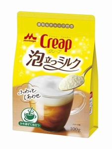 ★まとめ買い★　森永乳業　クリープ泡立つミルク袋　100ｇ　×24個【イージャパンモール】