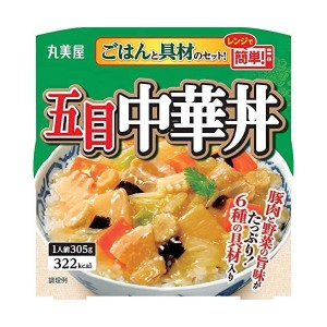 【送料無料】★まとめ買い★　丸美屋　五目中華丼ごはん付 305G　×24個【イージャパンモール】