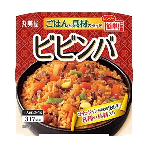 【送料無料】★まとめ買い★　丸美屋　ビビンバごはん付 254G　×24個【イージャパンモール】