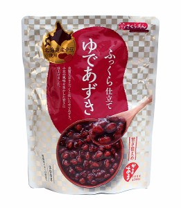 【送料無料】★まとめ買い★　さくらあん　ゆであずき　パウチ（北海道小豆）　300g　×24個【イージャパンモール】