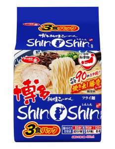 ★まとめ買い★　サッポロ一番　博多純情らーめんShinShin監修炊き出し豚骨らーめん　3食パック　288ｇ　×27個【...