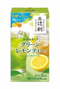 ★まとめ買い★　片岡物産　辻利　宇治抹茶入りグリーンレモンティー 5P　×30個【イージャパンモール】