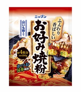 ★まとめ買い★　ニップン　お好み焼き粉　200G　×30個【イージャパンモール】