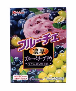 ★まとめ買い★　ハウス　フルーチェ濃厚ブルーベリーブドウ　150ｇ　×30個【イージャパンモール】