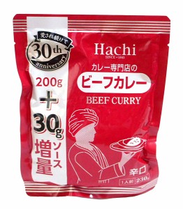 【送料無料】★まとめ買い★　ハチ食品　カレー専門店のビーフカレーＲ辛口　２００Ｇ　×30個【イージャパンモール】