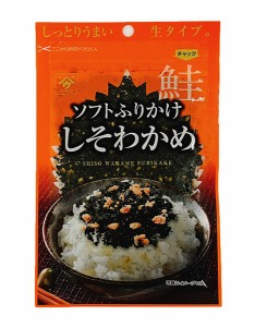 ★まとめ買い★　魚の屋　ソフトふりかけしそわかめ鮭入り　35G　×30個【イージャパンモール】